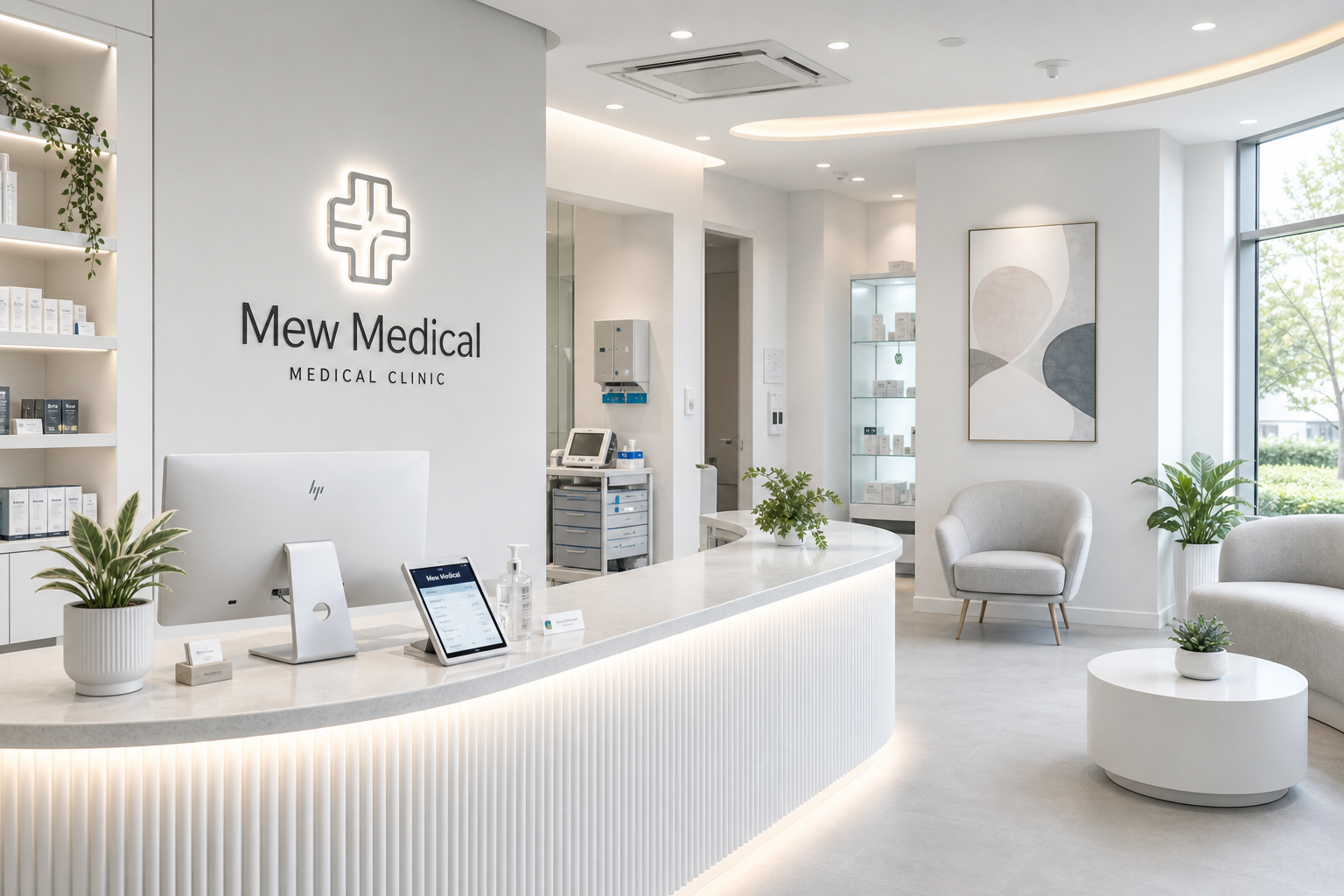 Mew Medical clinic reception